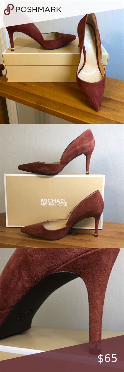 michael kors ashby flex mid pump suede|Michael Kors Ashby Flex Pumps .